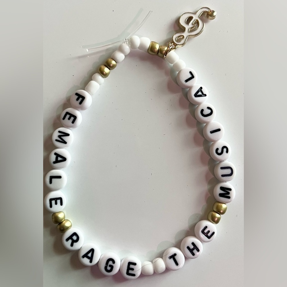 Taylor Swift Friendship Bracelet Eras Tour Female Rage The Musical with Charm
